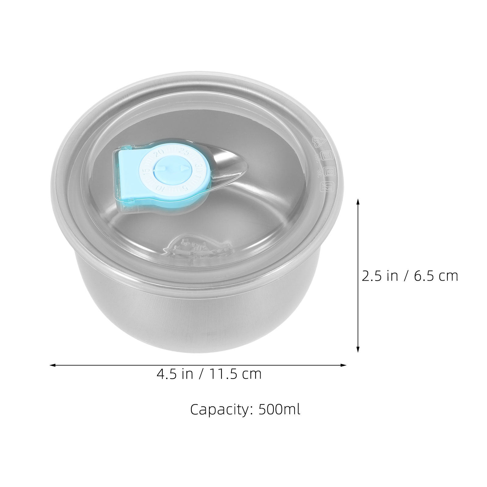 Meal Prep Bowl - Set di 6 Contenitori per Gelato
