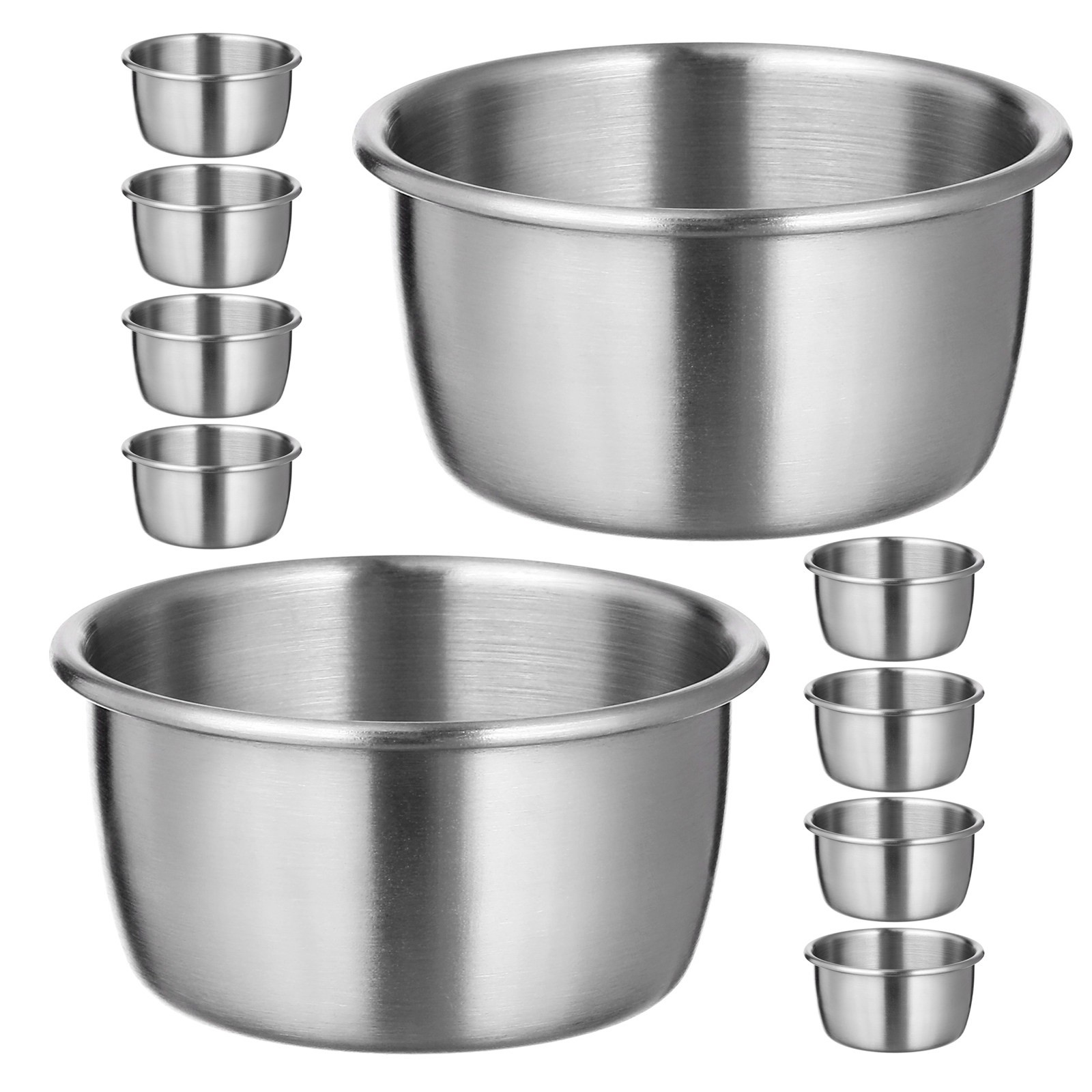 10 pezzi di ciotoline in accia - Sauce Dipping Cup recensione e prezzo